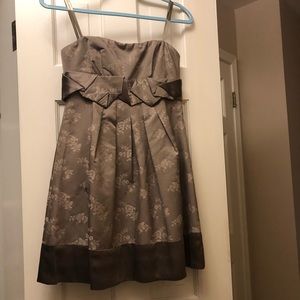 BCBG max azaria strapless dress